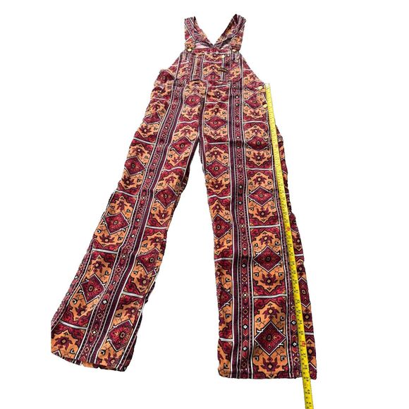 Big Smith Overalls Womens 1960's 34x30 Vintage Aztec Pockets Relaxed Fit VTG - Picture 8 of 14